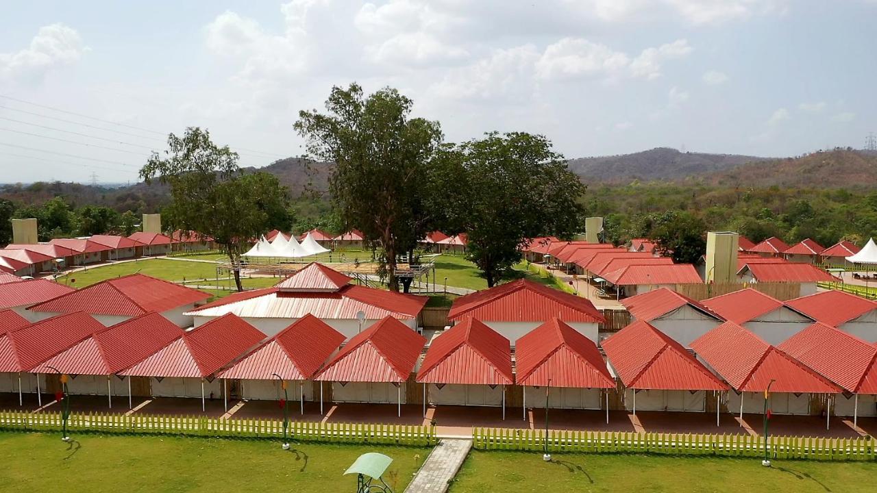 Praveg Tent City Narmada, Statue Of Unity Kevadia Extérieur photo