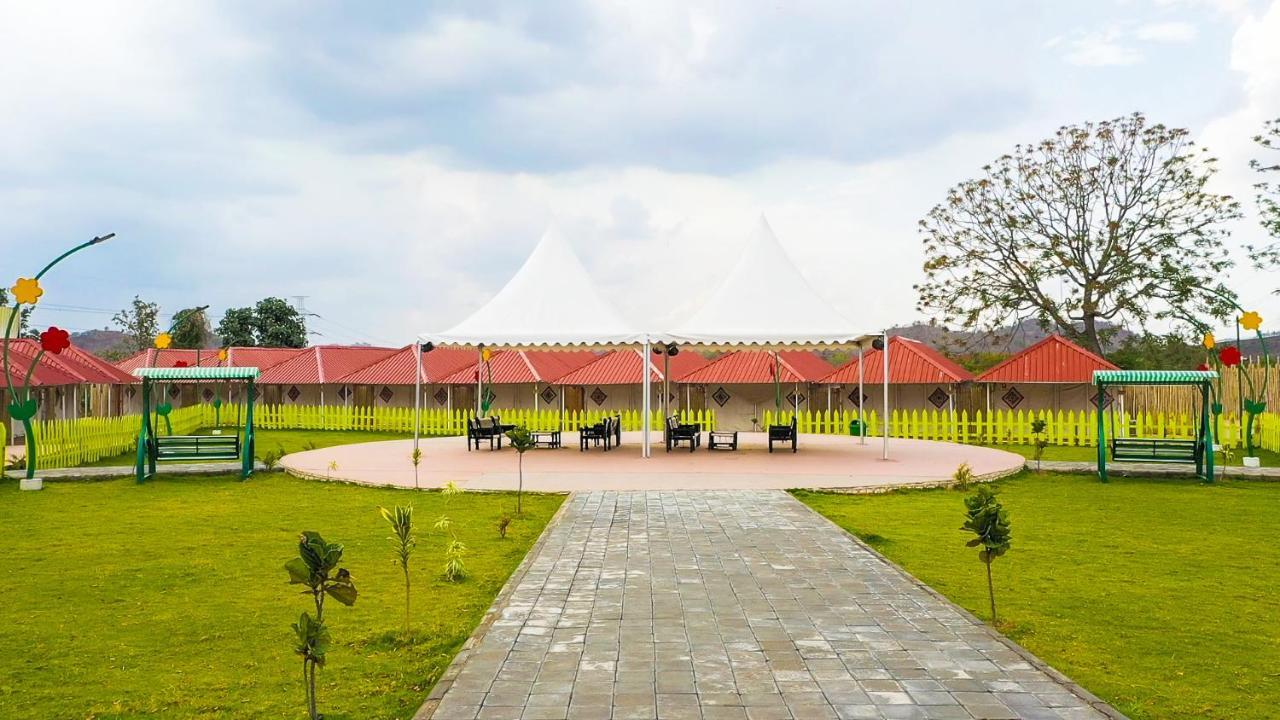 Praveg Tent City Narmada, Statue Of Unity Kevadia Extérieur photo