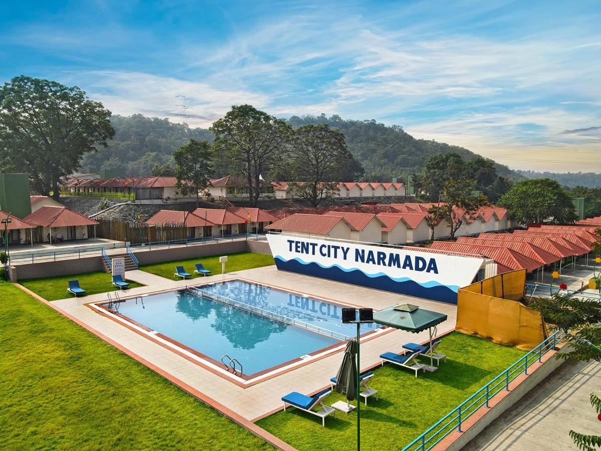 Praveg Tent City Narmada, Statue Of Unity Kevadia Extérieur photo