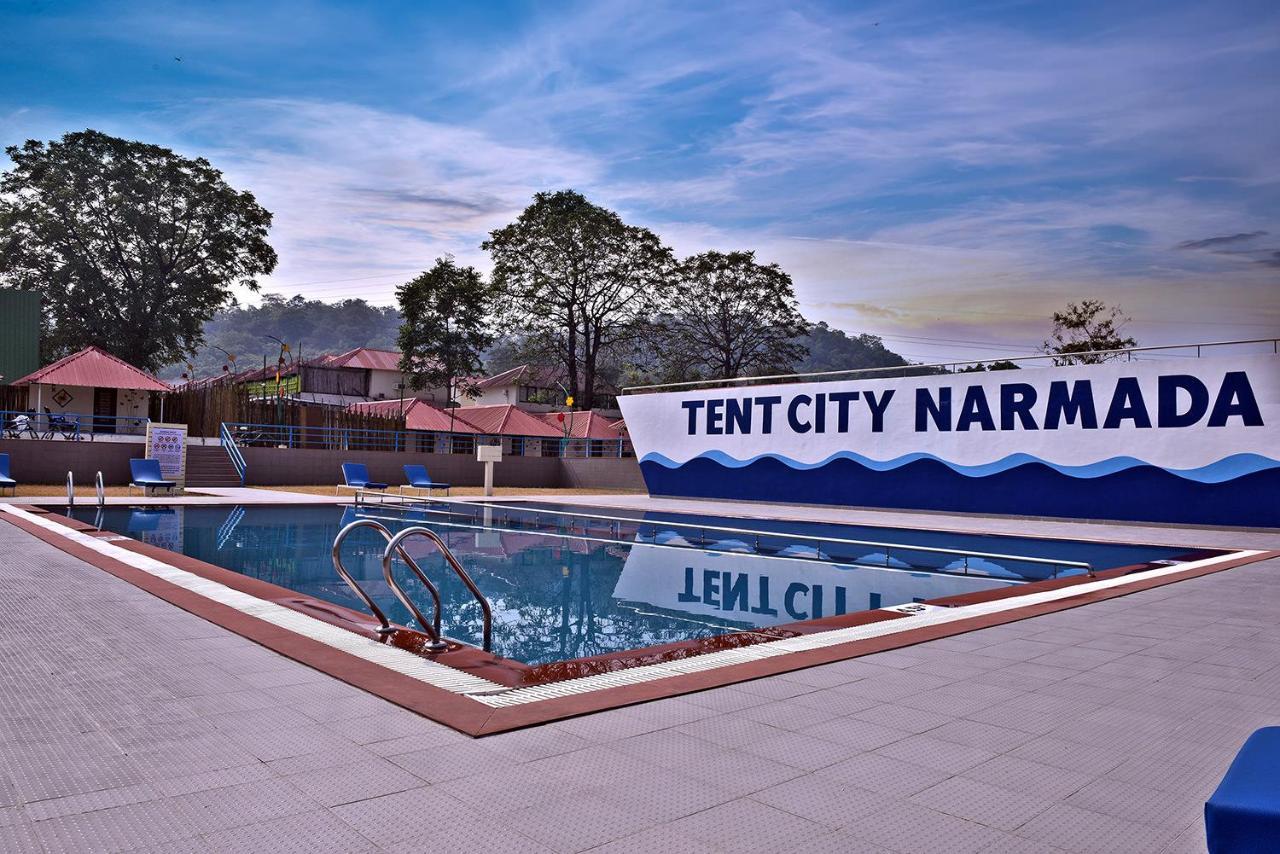 Praveg Tent City Narmada, Statue Of Unity Kevadia Extérieur photo
